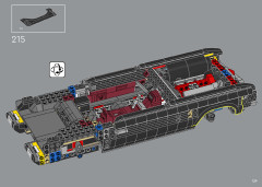 LEGO 10304 instructions page 129 – build guide