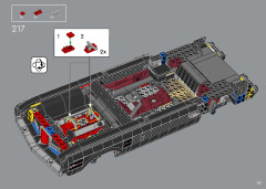 LEGO 10304 instructions page 131 – build guide