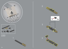 LEGO 10304 instructions page 134 – build guide