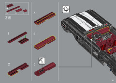 LEGO 10304 instructions page 181 – build guide