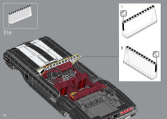 LEGO 10304 instructions page 182 – build guide