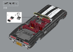 LEGO 10304 instructions page 201 – build guide