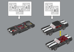 LEGO 10304 instructions page 3 – build guide