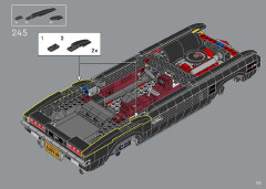 LEGO 10304 instructions page 155 – build guide