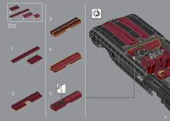 LEGO 10304 instructions page 181 – build guide