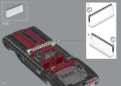 LEGO 10304 instructions page 182 – build guide