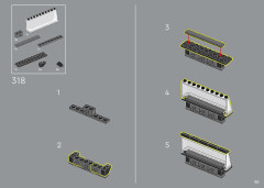 LEGO 10304 instructions page 185 – build guide