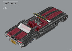 LEGO 10304 instructions page 191 – build guide