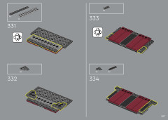 LEGO 10304 instructions page 207 – build guide