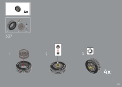 LEGO 10304 instructions page 209 – build guide