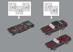 LEGO 10304 instructions page 3 – build guide