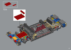 LEGO 10304 instructions page 69 – build guide