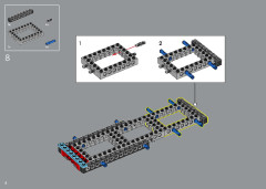 LEGO 10304 instructions page 8 – build guide