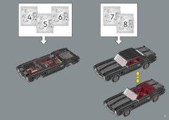 LEGO 10304 instructions page 11 – build guide