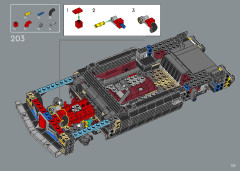 LEGO 10304 instructions page 123 – build guide
