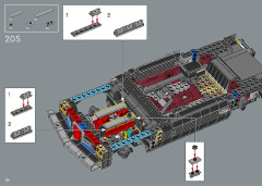 LEGO 10304 instructions page 126 – build guide