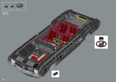 LEGO 10304 instructions page 184 – build guide
