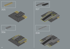 LEGO 10304 instructions page 186 – build guide