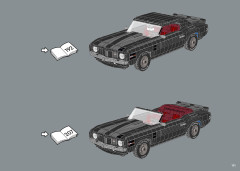 LEGO 10304 instructions page 191 – build guide