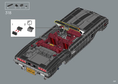 LEGO 10304 instructions page 209 – build guide
