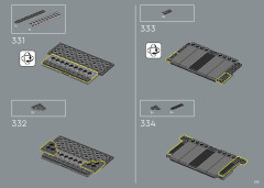 LEGO 10304 instructions page 215 – build guide