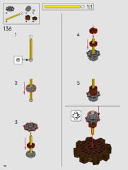 LEGO 10305 instructions page 118 – build guide