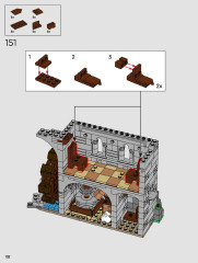 LEGO 10305 instructions page 132 – build guide