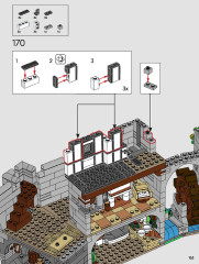 LEGO 10305 instructions page 153 – build guide