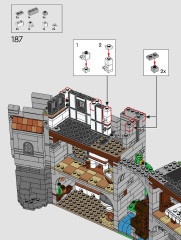 LEGO 10305 instructions page 161 – build guide