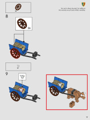 LEGO 10305 instructions page 17 – build guide