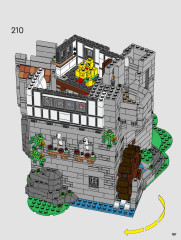 LEGO 10305 instructions page 187 – build guide