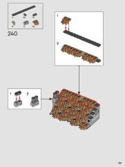 LEGO 10305 instructions page 201 – build guide