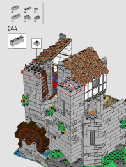 LEGO 10305 instructions page 207 – build guide