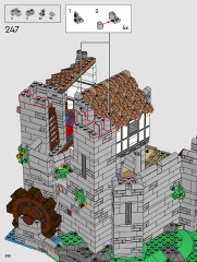 LEGO 10305 instructions page 210 – build guide