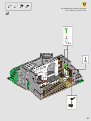 LEGO 10305 instructions page 45 – build guide