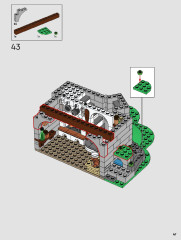LEGO 10305 instructions page 47 – build guide