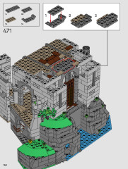 LEGO 10305 instructions page 140 – build guide