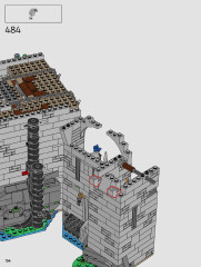 LEGO 10305 instructions page 154 – build guide