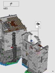 LEGO 10305 instructions page 155 – build guide