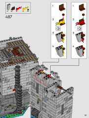 LEGO 10305 instructions page 157 – build guide