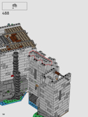 LEGO 10305 instructions page 158 – build guide