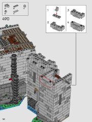 LEGO 10305 instructions page 160 – build guide