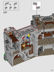 LEGO 10305 instructions page 169 – build guide