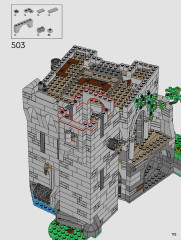 LEGO 10305 instructions page 175 – build guide