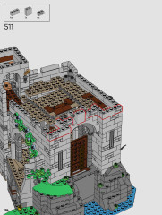LEGO 10305 instructions page 184 – build guide