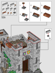 LEGO 10305 instructions page 200 – build guide