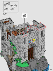 LEGO 10305 instructions page 203 – build guide