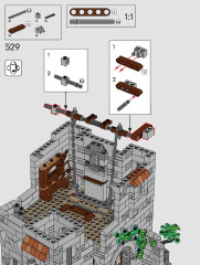 LEGO 10305 instructions page 204 – build guide