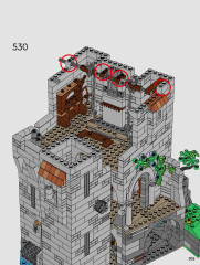 LEGO 10305 instructions page 205 – build guide