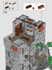 LEGO 10305 instructions page 207 – build guide